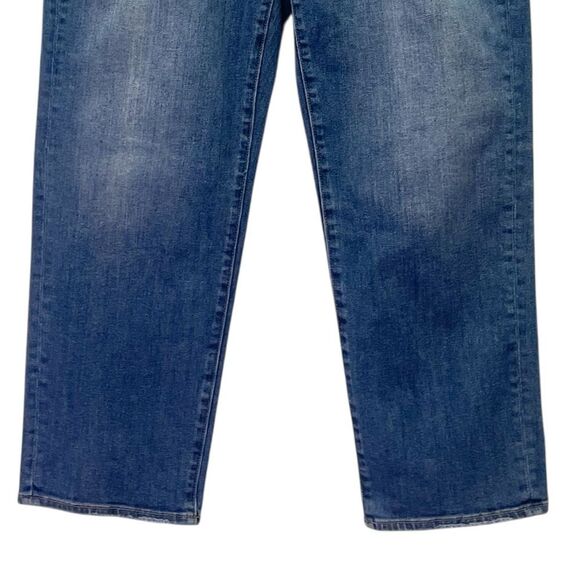Driftwood Royce Straight Leg Jeans Size 31 Gemini Medium Wash High Rise Denim - Picture 9 of 13